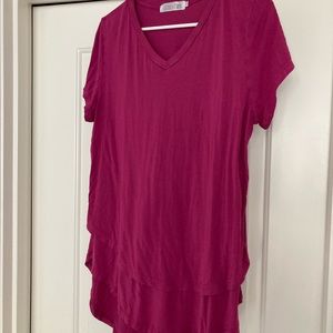 Latched Mama V-Neck Nursing Tee